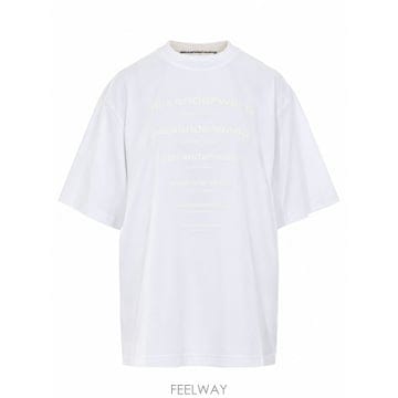 알렉산더 왕 로고 티셔츠 UCC3261924120 B0192337463