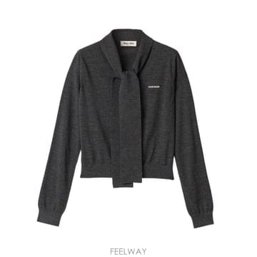 미우미우 울 가디건 MMF03X6068F0308 B0192337560
