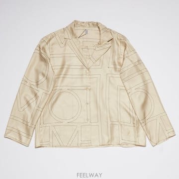 26 F/W 토템 와이셔츠 MONOGRAMMA 베이지 21375570 B0742336605