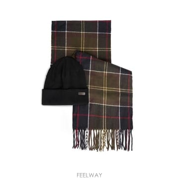 바버 SWINTON 비니 & GALINGALE 스카프 셋 MGS00 B0302362639