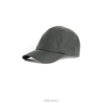 바버 커브드 피크 베이스볼 캡 올리브