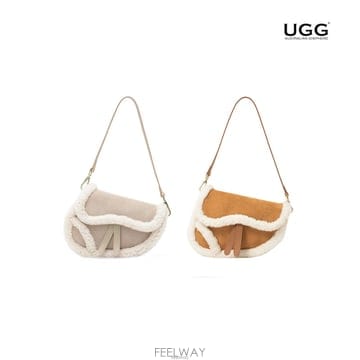 호주어그 26FW Saddle 숄더백 어그가방 양털가방 ASA029
