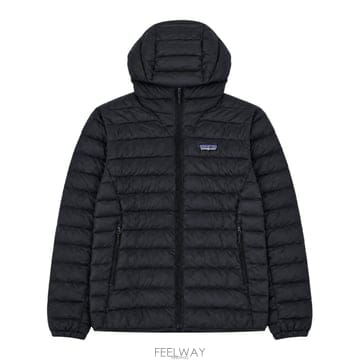 파타고니아 다운스웨터 후디 남성 경량패딩 84702 BLK