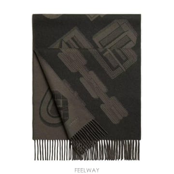 에르메스 까레 앙 부클레 Carre en Boucles 캐시미어 머플러 카키 H394810T 06