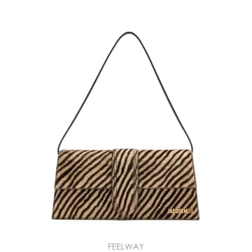 Jacquemus ��ũ���� The long Bambino animal print shoulder bag 122965484833��ũ���� The long Bambino animal print shoulder bag 12