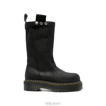 릭오웬스 Dr  Martens platform pull on biker boots 12317327556872