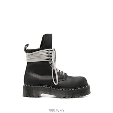 릭오웬스 x Dr  Martens Quad steel toe combat boots 1231732742580