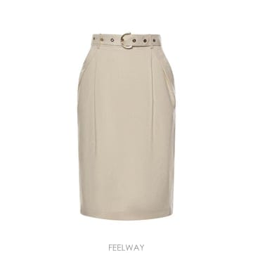 26 FW PINKO 벨트 미디 스커트 106449A2W6 TP456987782
