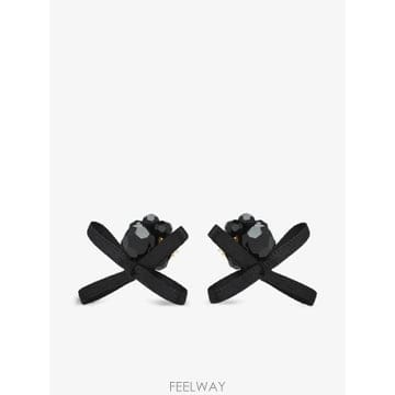 26 FW 시몬 로샤 크리스털 장식 이어링 ERG5520903 TP458496695