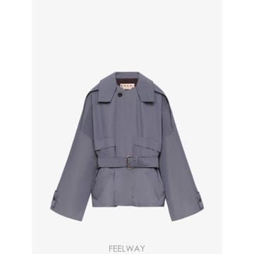 26 FW 마르니 그레이 나일론 벨트 블루종 JKMA0424U0UTN942 TP455489493