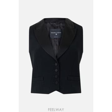 [E32]에르마노설비노 D496N703TEILM95708 여성 조끼 베스트자켓 ERMANNO SCERVINO