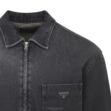 PRADA [D14]����� GEC125SOOO6288 F0557 BLACK ���� ���� ���� Prada Shirt Jac[D14]����� GEC125SOOO6288 F0557 BLACK ���� ���� ���� 