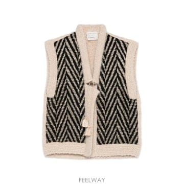 26 FW Forte Forte 셰브런 패턴 태슬 디테일 재킷 15016MYJACKET TP455486941