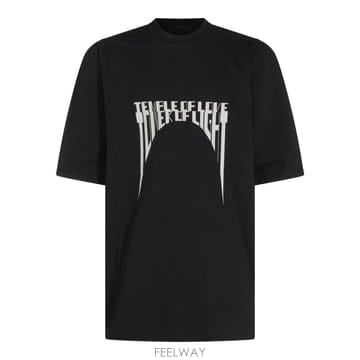 Rick Owens [B47]�������� DU02F6274RIGEP50908 ���� Ƽ���� ���� ž BLACK AND PEARL CO[B47]�������� DU02F6274RIGEP50908 ���� Ƽ���� ���� ž 