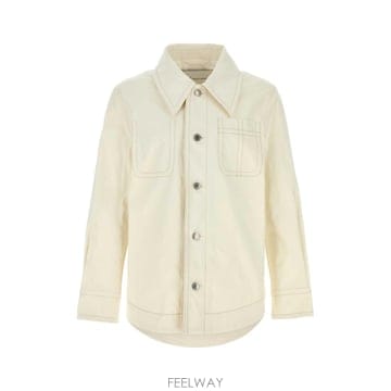 [X45]아미 UJK874CO0211 136 남성 블레이저 봄버 캐주얼자켓 Ivory denim jacket