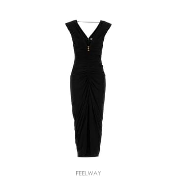 Versace [X45]������ü 10267051A12497 1B000 ���� ���ǽ� �� �̵� �̴� �巹�� Black jers[X45]������ü 10267051A12497 1B000 ���� ���ǽ� �� �̵�