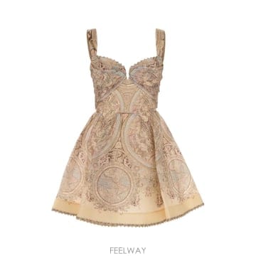 Zimmermann [X45]���Ӹ� 6493DF262 CRCEL ���� ���ǽ� �� �̵� �̴� �巹�� Printed linen bl[X45]���Ӹ� 6493DF262 CRCEL ���� ���ǽ� �� �̵� �̴� 