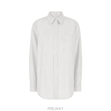 THE Row [W63]���ο� 10477W4591 WBS ���� ���� ���� ����콺 Camicia in cotone con[W63]���ο� 10477W4591 WBS ���� ���� ���� ����콺 Cam