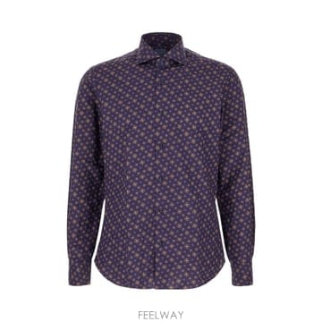 | Other Brand | [W63]BARBA 50025LIU13 0003 ���� ���� ���� Camicia in popeline con[W63]BARBA 50025LIU13 0003 ���� ���� ���� Camicia in p
