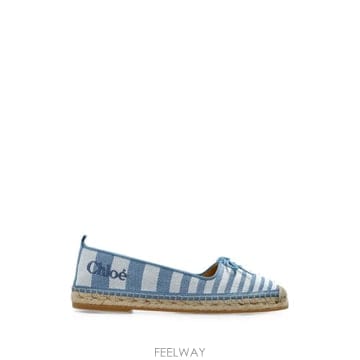 26 FW 끌로에 스트라이프 보우 디테일 에스파드리유 CH26A19CXU TP455152316