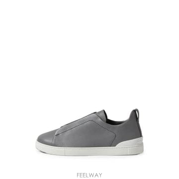 26 FW 제냐 그레이 멜란지 트리플 스티치 세컨드스킨 스니커즈 LHOTAS5207Z TP458487678
