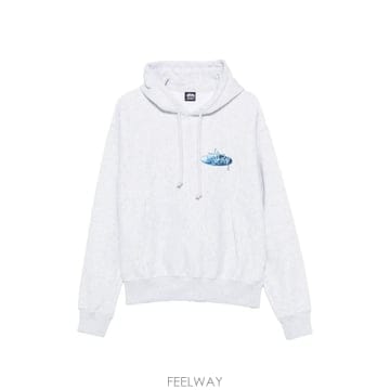 26 FW 스투시 로고 프린트 드로스트링 후드티 1925181 TP456202152