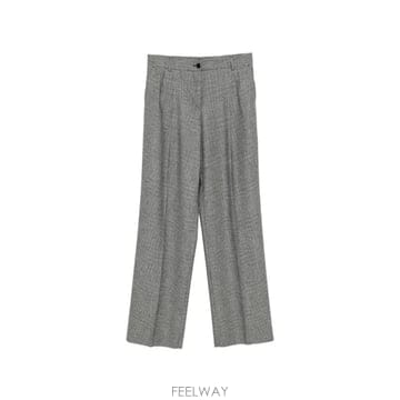 26 FW 돌체앤가바나 체크 패턴 플리츠 팬츠 FTC17TFQ2O5 TP457467999