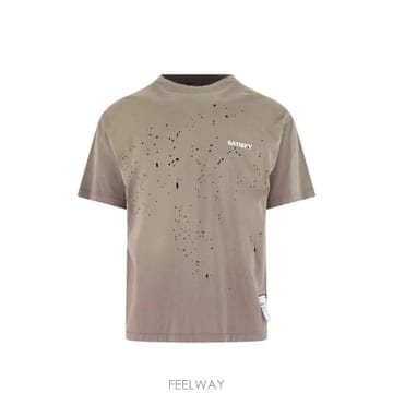 26 FW 새티스파이 MothTech distressed t shirt 1100691E02 TP4585253