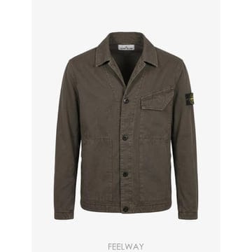 26 FW 스톤아일랜드 로고 패치 버튼 업 재킷 L2S154100048S0184 TP456198313