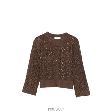 26 FW 산드로 아트 패턴 가디건 SFPCA01347 TP458304735
