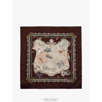 26 FW 짐머만 프린트 스퀘어 스카프 0818XF26A1 TP458534832