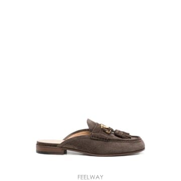 26 FW 발렌티노 가라바니 브이로고 시그니처 스플릿 그레인 레더 슬립온 로퍼 20mm WS0NQ8UZM T