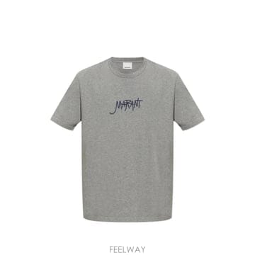 26 FW 이자벨마랑 아너 로고 자수 티셔츠 TS0052HCD3N09H TP456399151