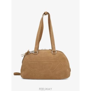 26 FW 디젤 1DR dome suede shoulder bag with Oval D logo X10674