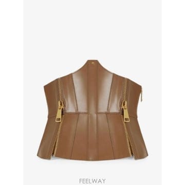 26 FW Elisabetta Franchi 뷔스티에 지퍼 벨트 CT28S66E2 TP456184723