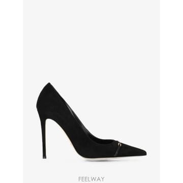 26 FW Elisabetta Franchi 포인티드 토 버클 디테일 펌프스 SA19L66E2 TP45678