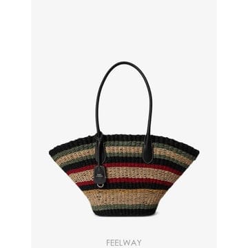 26 FW 폴로 랄프로렌 벨포트 라피아 바스켓 토트 백 428P01438001 TP454791464