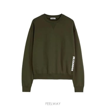 질샌더 후드 티셔츠 Green