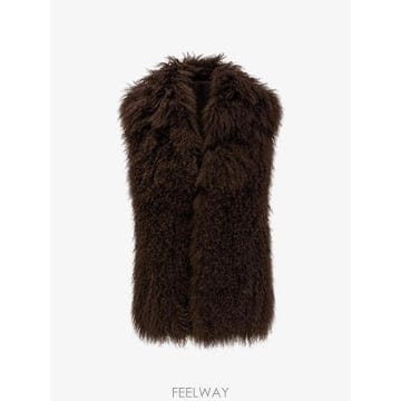 Yves Salomon 26 FW �̺��θ� sleeveless shearling gilet 27W27WYG51466MAMGA21926 FW �̺��θ� sleeveless shearling gilet 27W27WYG51