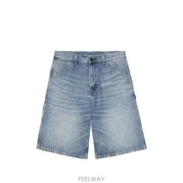 26 FW 칼하트 OG 싱글 니 페인트 스플래터 카펜터 쇼츠 I037020 TP458867684