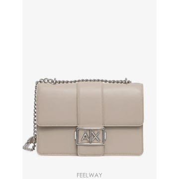 26 FW Armani Exchange 로고 장식 체인 스트랩 크로스 백 XW000070AF1 TP45859