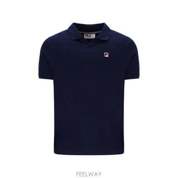 26 FW 필라 트리스티아노 로고 패치 반소매 티셔츠 SS26MH033 TP455338585