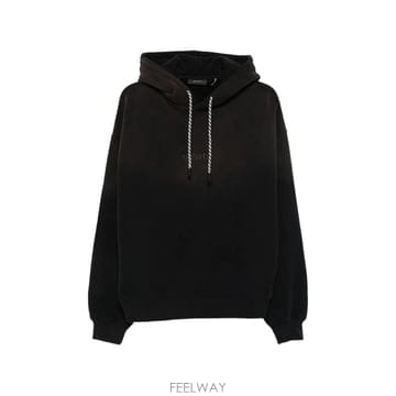 26 FW 악셀아리가토 로고 자수 드로스트링 후드티 A4224003 TP458591905