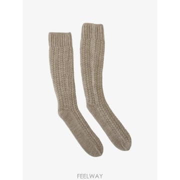 26 FW 돌체앤가바나 골지 트리밍 양말 SCS2064 TP455554268