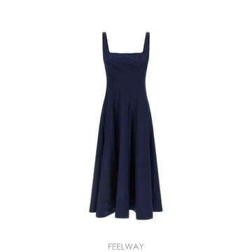 26 FW 스타우드 코르셋 패널 미디 드레스 R26R2305PO TP456581777