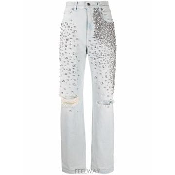 26 FW Golden Goose 카보숑 크리스털 블리치 진 GWP00844P000626 TP45682169