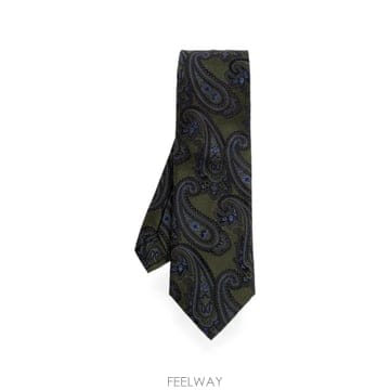 26 FW 에트로 페이즐리 프린트 실크 넥타이 MASA0001AQ12E TP455335688