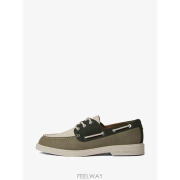 26 FW 칼라거펠트 코리 트라이컬러 보트 슈즈 KLL21423636 TP455915652