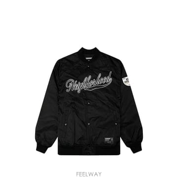 26 FW 네이버후드 로고 자수 패치 디테일 재킷 252TSNHJKM04BLK TP455657231