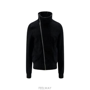 26 FW 릭오웬스 비대칭 퍼넬 넥 스웨터 RU02F4272WFE TP456377344
